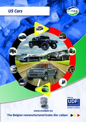 Catalogue UDF Automotive pour voitures américaines